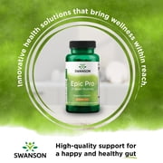 Swanson Epic Pro 25-Strain Probiotic Vegetable Capsules, 30 Billion Cfu, 30 Count