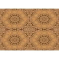 thumbnail image 1 of Ahgly Company Indoor Rectangle Patterned Cantaloupe Orange Area Rugs, 5' x 7', 1 of 6