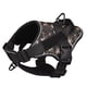 thumbnail image 3 of Arnés para mascotas, impermeable, reflectante, transpirable, a prueba de explosiones, camuflaje, chaleco para pasear perros con asa de control, verde, L, 3 of 12