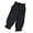 Black, variant on REDARER Girls Lightweight Harem Pants, Elastic Waist Ruffle Summer Casual & Beach Outfit,12-18 Months