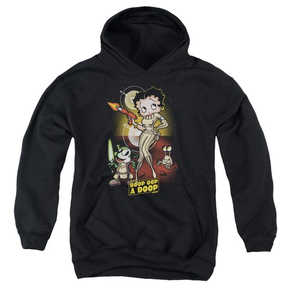 Betty Boop - Star Princess - Youth Hooded Sweatshirt - Small