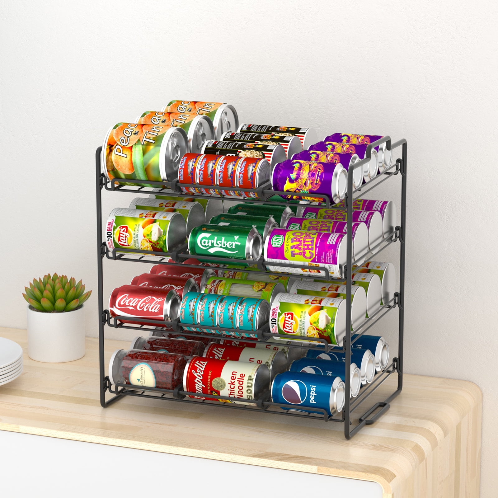4 Tier Stash-n-Stow Organizer - Stackable Carrier with Removable