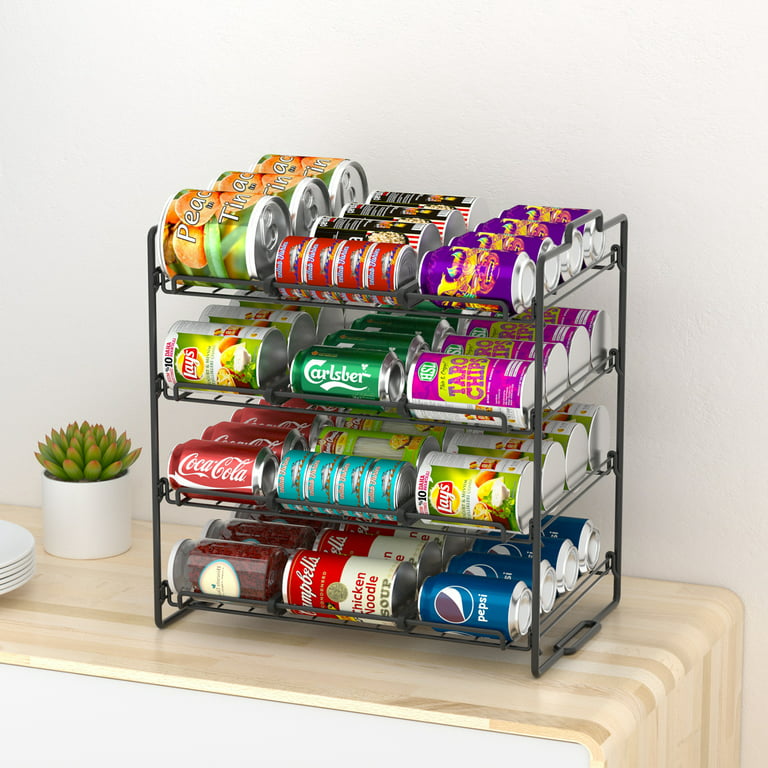 Kitchen Pantry Can Dispenser Holder Metal Rack 36 Food Cans Storage Space  Saver, 1 unit - Kroger