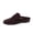 Chocolate, variant on Heritage Genuine Leather Suede Loafer Mules for Women | 100% Genuine Suede Upper, Cushioned Footbed, Backless Flat Mule with Moc-Toe Stitching Detail, Casual Penny Loafer Slides