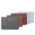thumbnail image 2 of Smooth Pu Animal GrainLeather Laptop bags For Macbook pro 13 Case air Retina 15 Computer Cover For Huawei Shell Dropshippin brown 15 inch, 2 of 6