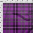 thumbnail image 3 of oneOone Viscose Chiffon Purple Fabric Tartan Sewing Fabric By The Yard Printed Diy Clothing Sewing Supplies 42 Inch Wide-9608, 3 of 4