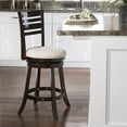 thumbnail image 2 of Powell Tegan Counter Stool Espresso, 2 of 6
