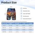 thumbnail image 4 of Cauagu Neon Shanghai Cityscape Night Print Swim Trunks for Men,Youth Boys Swim Shorts Compression Liner Beach Shorts Boys' Swimming Shorts 7-20 Years Bathing Suit-Medium, 4 of 7