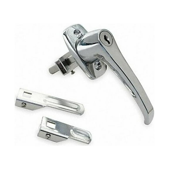 Manufacturer Varies Cam Latch,Keyed,Chrome,L Handle 1XNZ5