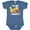 Indigo, variant on Inktastic I'm 1 and Crushing It Construction 1st Birthday Boys or Girls Baby Bodysuit