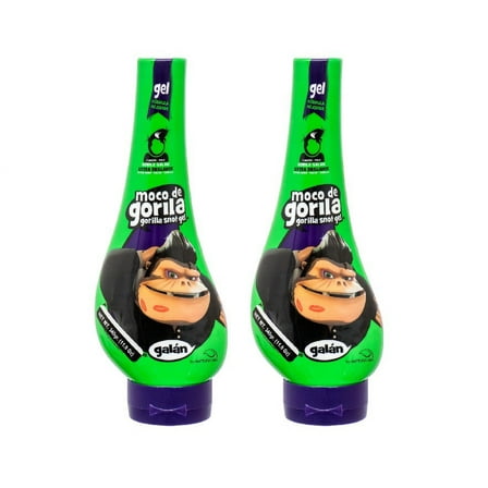 [2 PACK] Moco de Gorila Squizz Gel / Snot Hair Gel Galán [Green] 11.99 oz * BEAUTY TALK LA *