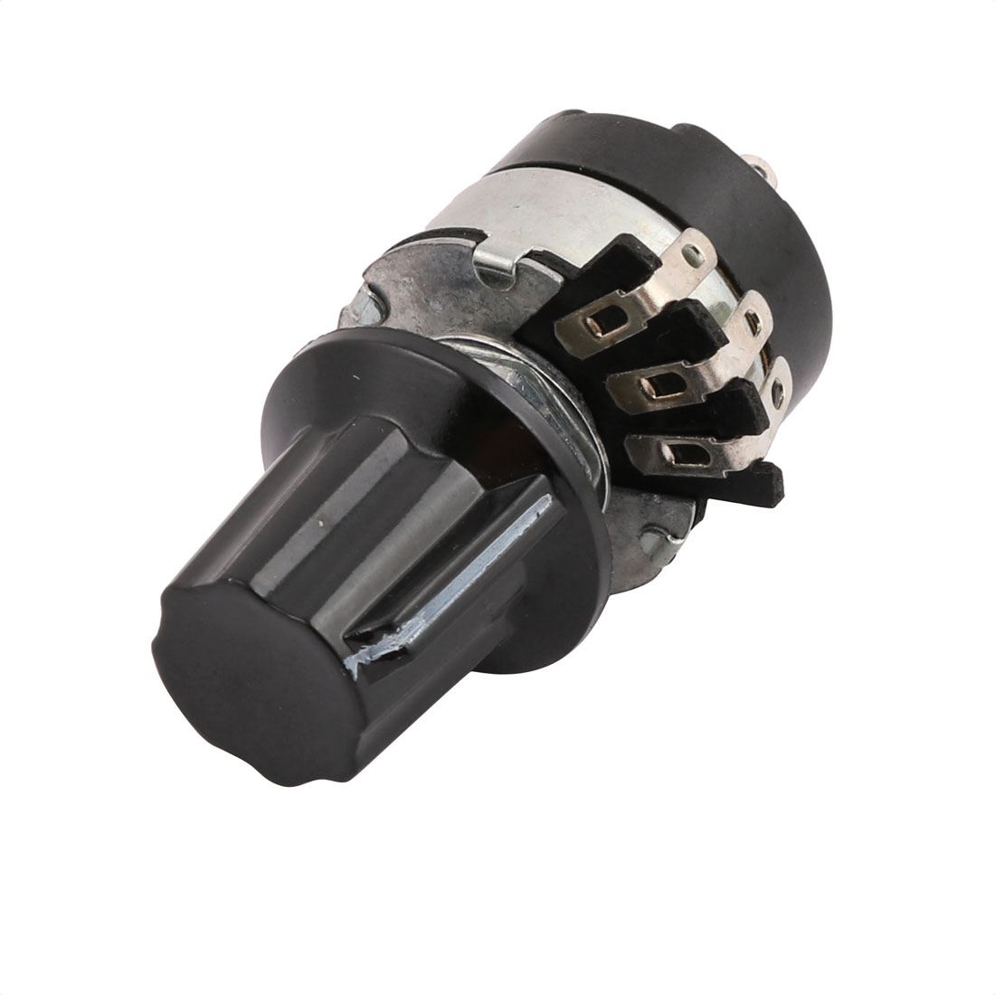 Potentiometer Sliding Adjustable Resistor with Switch Function 470K