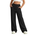 thumbnail image 3 of Asxite Toddler Casual Loose Sweatpants Winter Pants Solid Elastic Waist Side Pockets 5-14 Y, 3 of 7