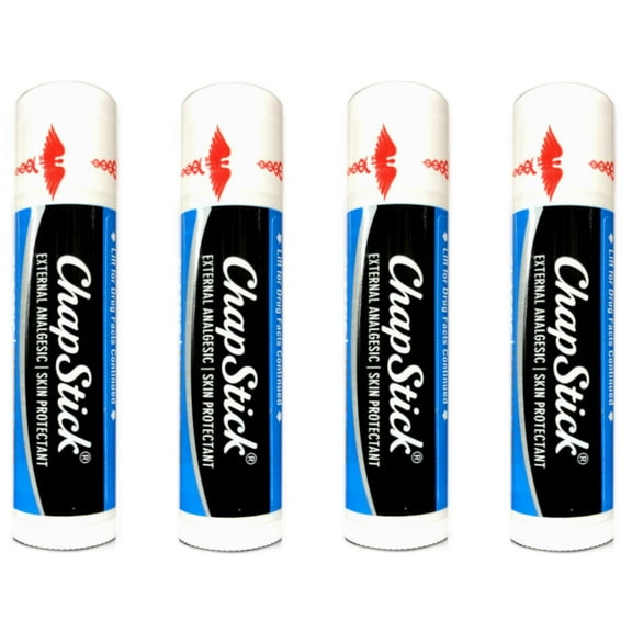 4 Pack - Chapstick Medicated Lip Balm Stick 0.15 Oz.