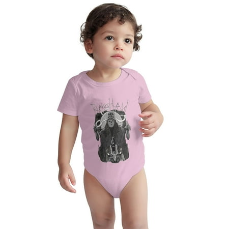 

Buckethead s Baby Onesie Toddler Baby Boys Girls Short-Sleeve Bodysuits Cotton Romper Pink 18 Months