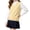 Yellow, variant on XRoczxe Kids V‑Neck Knit Vest, Unisex Boys Girls Solid‑Color Sleeveless Sweater Vest, Preppy School Casual Layering Tank Top