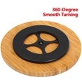 thumbnail image 1 of YBM HOME Bamboo Lazy Susan Single Turntable (1, 14"), 1 of 2