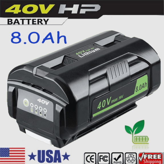Replace for Ryobi 36V 8000mAh Li-ion Battery Cordless Power Tools OP4040 OP4026 OP4030 OP4050 OP4060A
