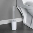 Mainstays Basics Plastic Toilet Brush, White - Walmart.com