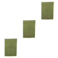 thumbnail image 4 of Guardurnaity Pañuelo para mujer Turbante Accesorios de moda Absorbente Color sólido Ropa Accesorio Cubierta para la cabeza Gorras Verde militar ejercito verde 3Conjunto, 4 of 6