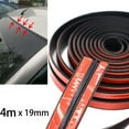 thumbnail image 1 of AUTOXBERT Tira de sellado de goma genérica para coche junta de goma para puerta 19 mm 4 metros, 1 of 10