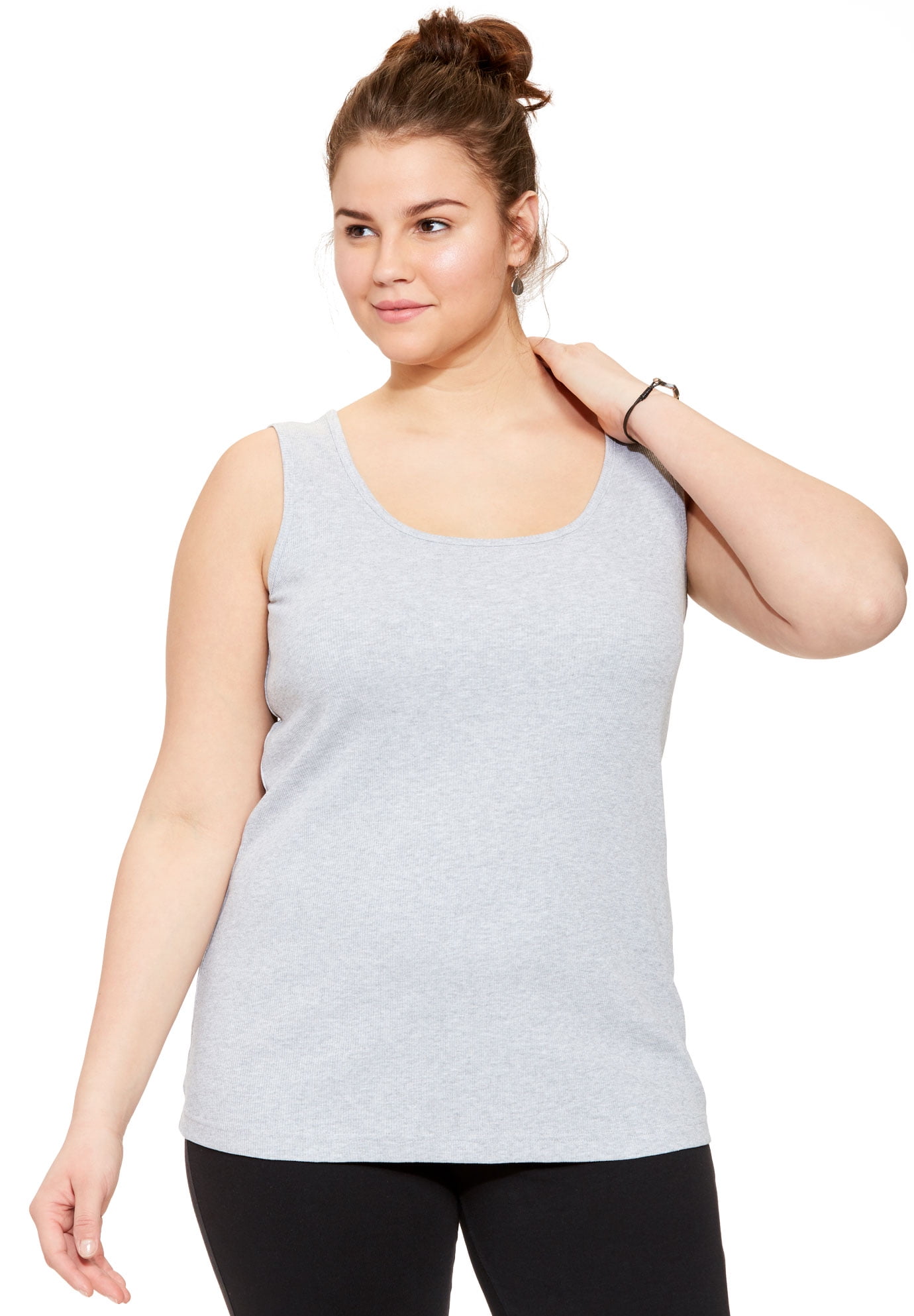 Woman Within Woman Within Plus Size Rib Knit Tank Tank Top Walmart Woman Within Woman Within Plus Size Rib Knit Tank Tank Top Walmart