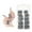 darkgray, variant on HLONK Colored Long Coffin Press On Nails Acrylic Artificial False Nail Tips Full Cover Manicure Designs ABS Red