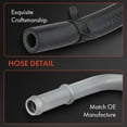 thumbnail image 5 of A-Premium Power Steering Return Line Hose Assembly Compatible with Hyundai Accent 2000 2001 2002 2003 2004 2005, L4 1.5L 1.6L, From Tube to Intermediate Pipe, 5 of 6