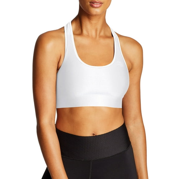 Champion Women's Athletics The Absolute Comfort Sports Bra White S