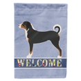 thumbnail image 1 of Treasures BB8288CHF Appenzeller Sennenhund Bandera de casa de lona de bienvenida, tamaño, multicolor Caroline's Treasures BB8288CHF, 1 of 1