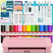 Silhouette Blush Pink Cameo 4 w/ Deluxe Blade & Tool Pack, Mat Pack, Vinyl