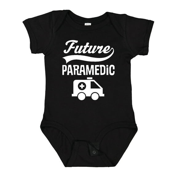 Inktastic Future Paramedic Ambulance Boys or Girls Baby Bodysuit
