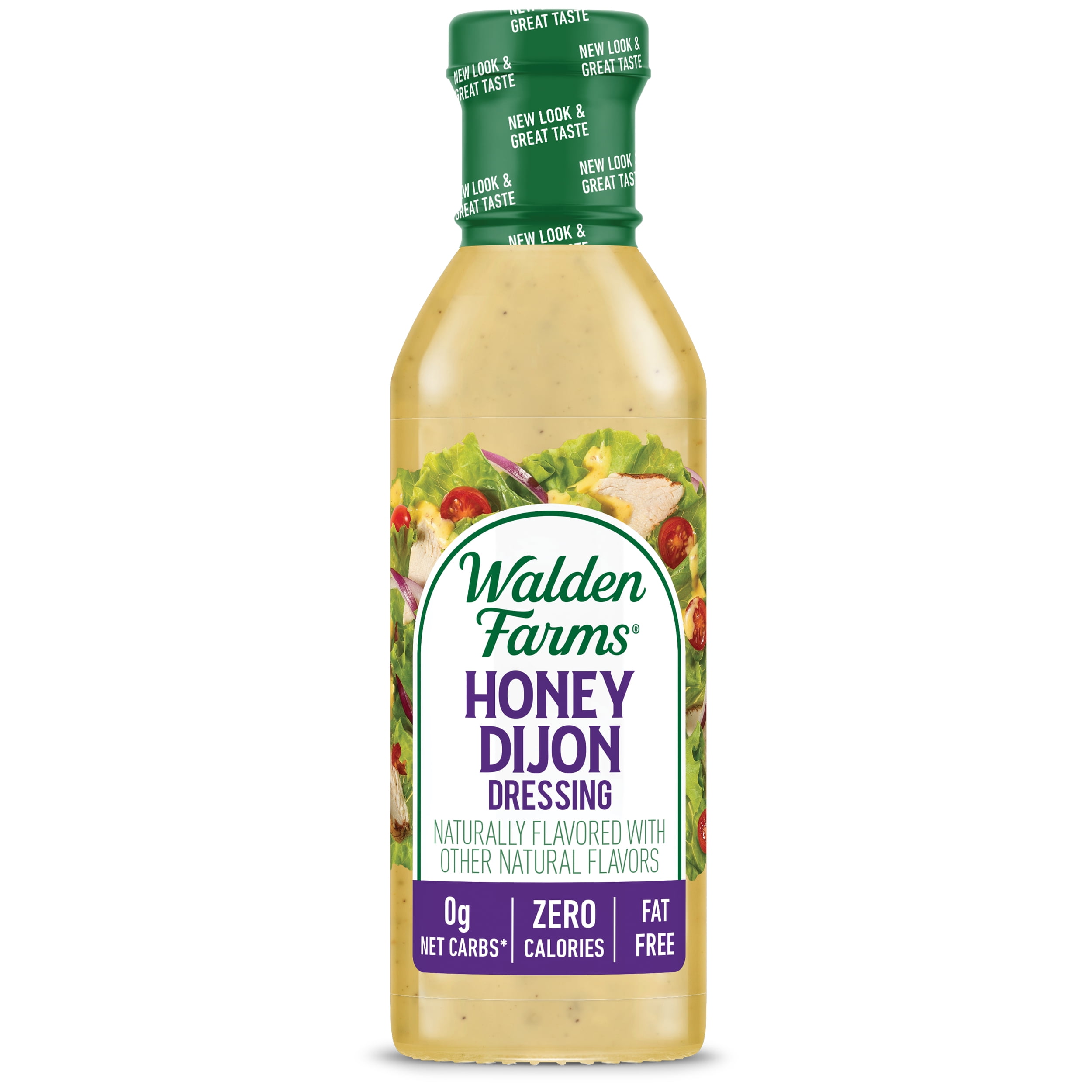 Walden Farms Sugar Free Honey Dijon Dressing, 12 fl oz