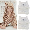 thumbnail image 3 of Cute Cartoon Baby Washcloth Bath Towel For Bathing Feeding Wipe Cloth, 3 of 5