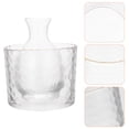 thumbnail image 6 of WORGEOUS 1 Set of Japanese Style Ice Bucket Wine Warmer Practical Sake Bottle Transparent, 6 of 6