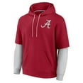 thumbnail image 2 of Men's Fanatics Crimson Alabama Crimson Tide Sleek Pullover Hoodie, 2 of 7