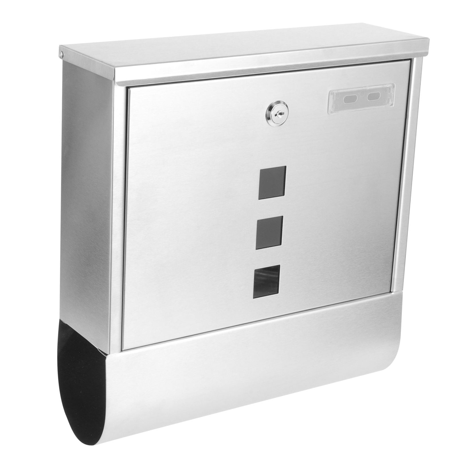 LABELEPH 1Pack Simple Style Mailbox for Home Wall Mounting Wall Mounted Mailbox 12.58X11.79X3.34in