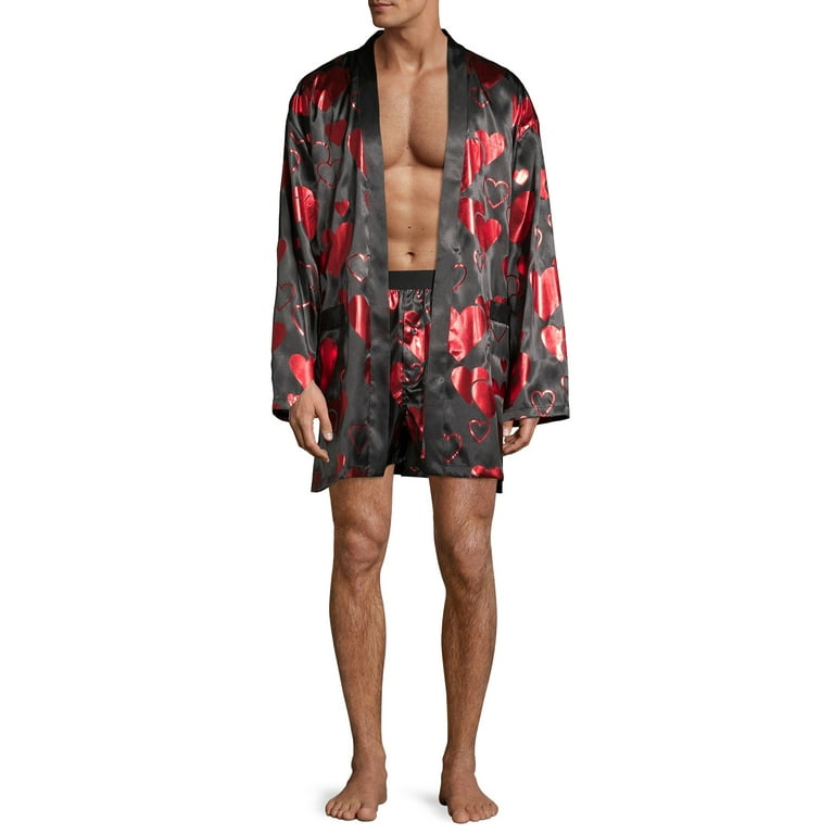 Mens robe 2025 and boxer set