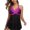 Purple, variant on Summer Rollbacks LoyisViDion Women Plus Size Print Tankini Swimjupmsuit Swimsuit Beachwear Padded Swimwear,Purple 14(3XL)