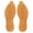 Yellow, variant on Tnobhg 1 Pair Shoe Soles Repair Replacement Wear Resistant Non-Slip Thick Cut Freely Simple Installation Rubber Shoe Out Soles