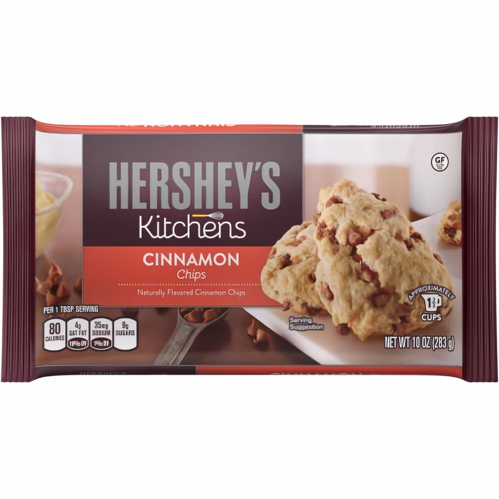 Hershey's Cinnamon Baking Chips Gluten Free (Pack of 4)