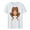 White#17, variant on Tnhcen Women's Funny Cartoon Print Cotton Short Sleeve T-Shirt - Loose Fit Casual Basics Plus Size S-2XL Humorous Summer Tops
