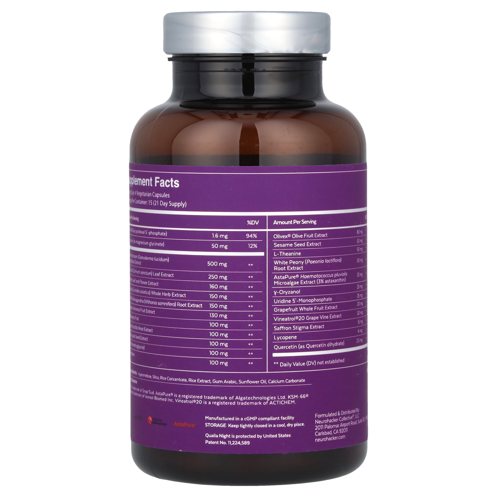 Qualia Night®, 60 Capsules