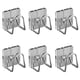 thumbnail image 4 of 6 Piezas Soportes para Esponjas Gancho Pared Estantería Secadora para Cocina Organizador Fregadero, 4 of 8