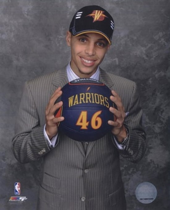 Stephen Curry 2009 NBA Draft #7 Pick Photo Print (20 x 24) - Walmart