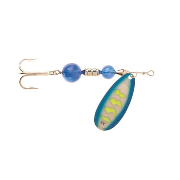 Yakima Bait Flash Glo 3/8 Met Blu Chr Tig - 135U-MBCT