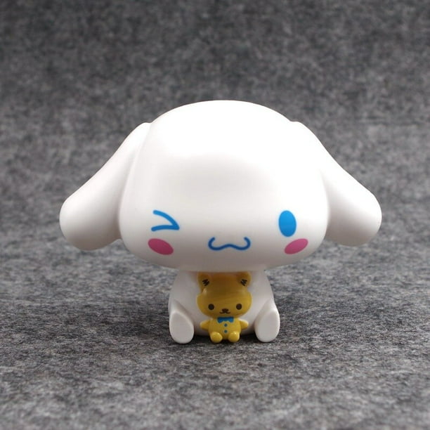 Sanrio-figuras de acción de Hello Kitty Kuromi para niños, juguetes para decorar pasteles, decoraciones de dibujos animados, Cinnamoroll qym unisex