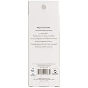 U Brands Side Magnetic Dry Erase Board Block Eraser, Thick Felt Bottom Surface, 2 x 5 x 1 Inches, White