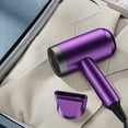 thumbnail image 3 of CONFU Hair Dryer 1600W, Lightweight Fast Drying Blow Dryer with Diffuser and Concentrator,Purple, 3 of 10