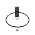 thumbnail image 3 of Flower Pot Holder Rings Wall Mounted Metal Flower Wall Hanger Bracket Rings, 3 of 8